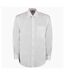 Kustom Kit Mens Classic Long-Sleeved Business Shirt (White)