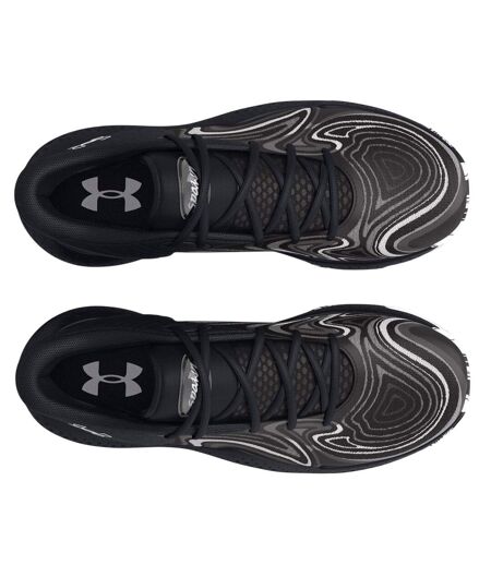 Mens Ua Spawn Graphic Print Basketball Shoes Black Under Armour