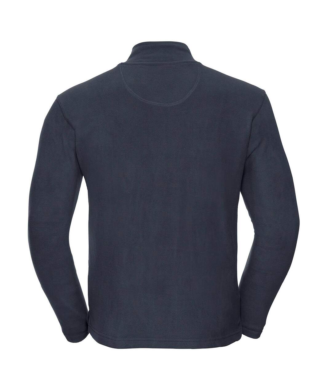 Sweat-shirt Authentique À Quart De Fermeture Éclair Pour Hommes Bleu Marine Russell-2