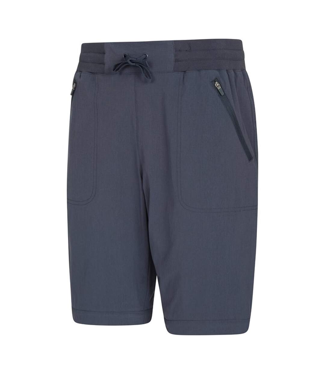 Womens/ladies Explorer Zip-off Hiking Trousers Navy Mountain Warehouse-4