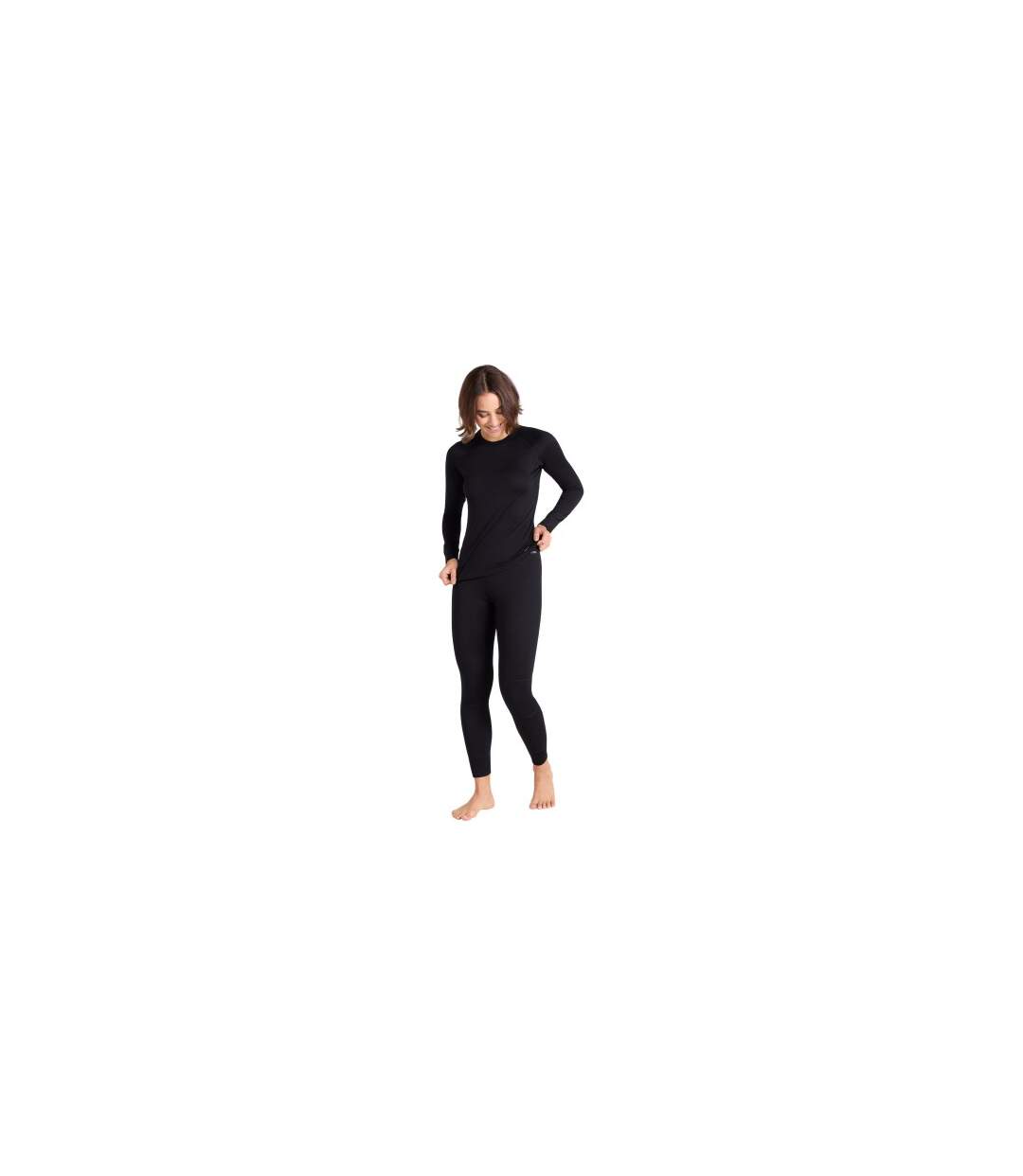 Bas Thermique Femme Noir Animal-1