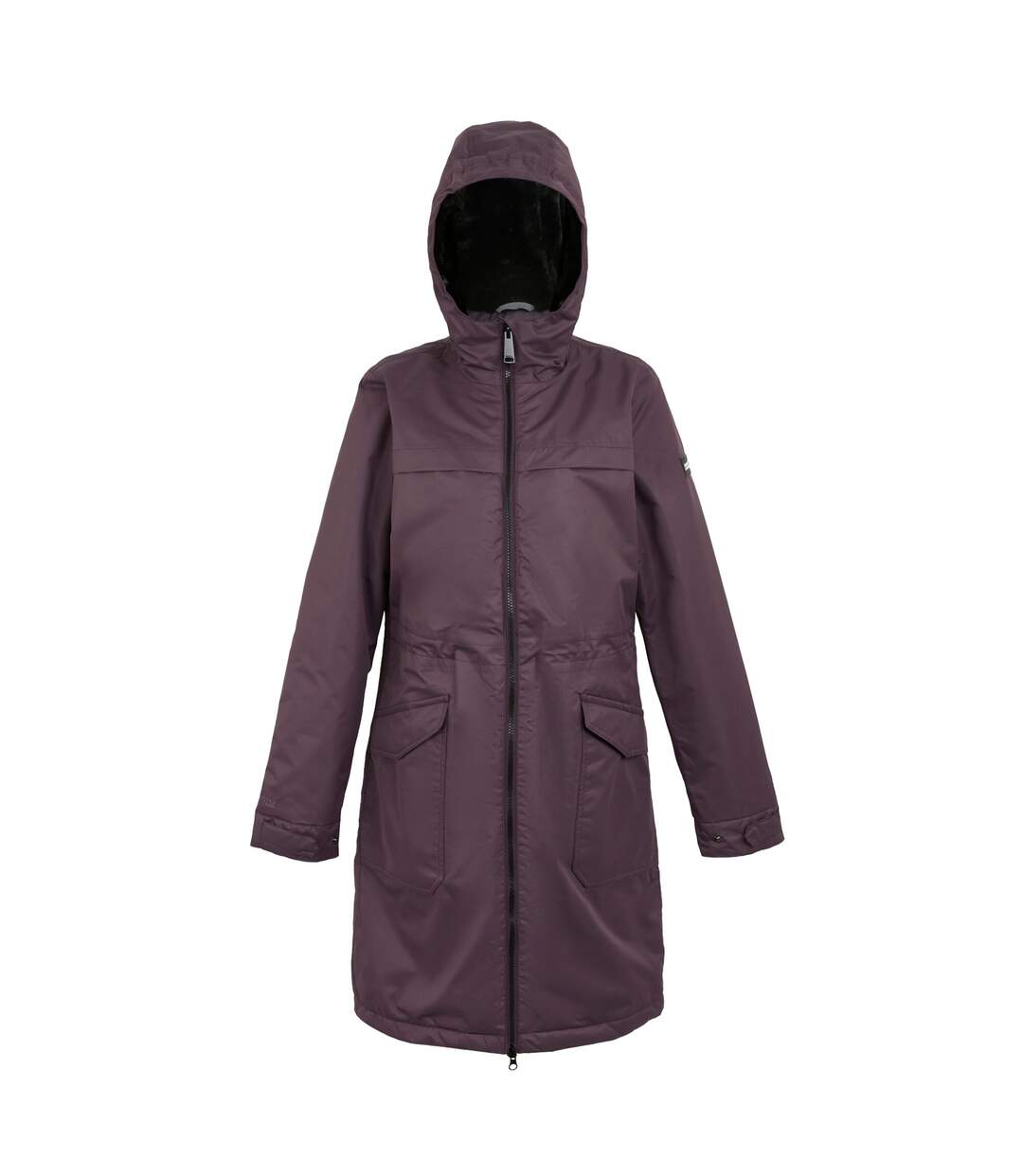 Veste imperméable romine femme prune sombre / noir Regatta-1