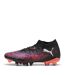 Womens/ladies Future 8 Match Snug Fit Artificial Ground Football Boots Black Purple Puma-2