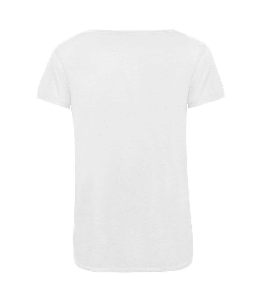 T-shirt femme blanc B&C-2