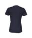 Womens/ladies Organic T-shirt Navy Cottover-2