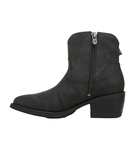Bottines Motif/style Western Coupe Décontractée Femme Noir Blowfish Malibu