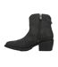 Bottines Motif/style Western Coupe Décontractée Femme Noir Blowfish Malibu-3