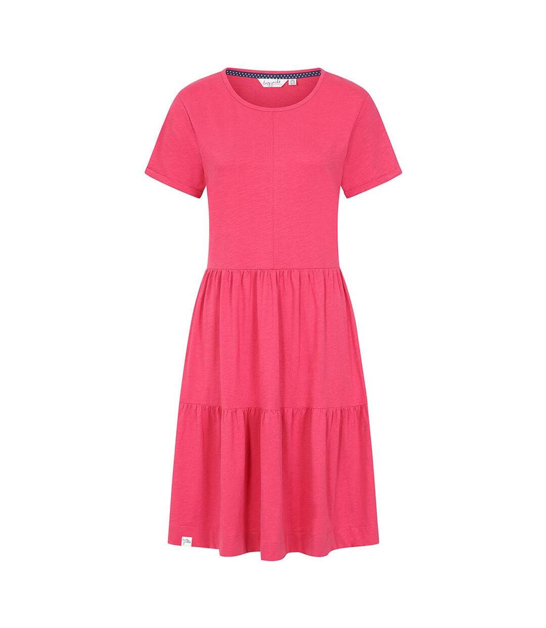 Robe Motif/style À Volants Femme Cerise Lazy Jacks-1