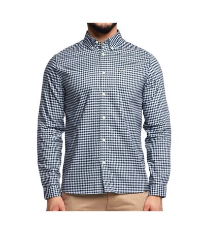 Chemise à Carreaux Manches longues Bleu/Marine Homme Lacoste CH5267 - 40