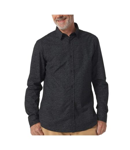 Chemise noire homme tbs randyche
