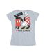 Disney T-shirt en coton Mickey Mouse Heart The Earth Femme/Ladies (Gris sportif) - UTBI32176-1