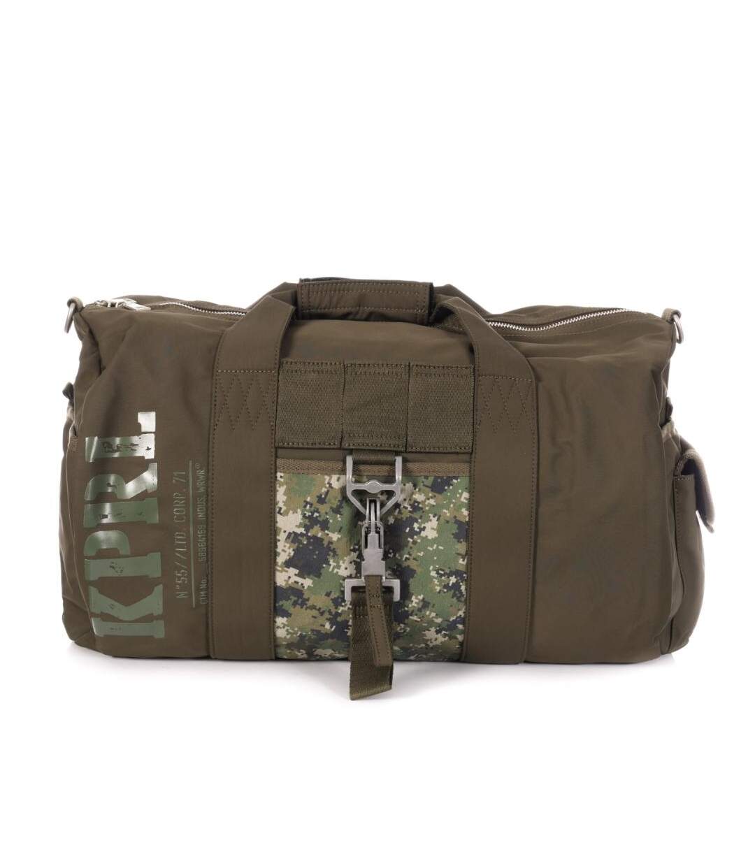 Sac de voyage kaki homme kaporal justi-1