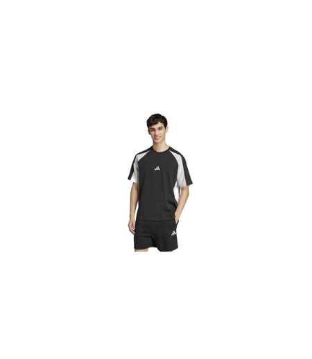 Mens Essentials Colour Block T-shirt Black Adidas