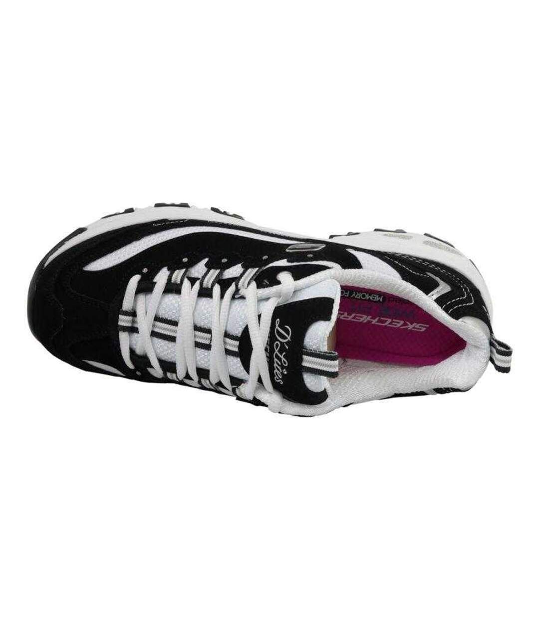 Baskets D´lites Biggest Fan Femme Noir Skechers-2