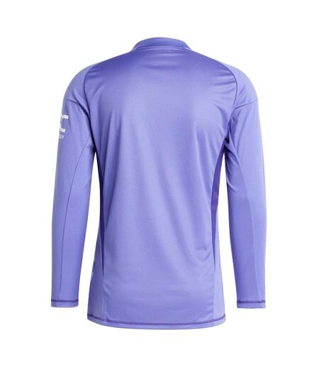 Mens 24/25 Manchester United Fc Long-sleeved Goalkeeper Jersey Purple Adidas