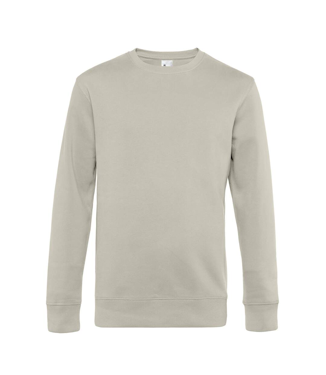 Mens King Sweatshirt Grey Fog B&C-1