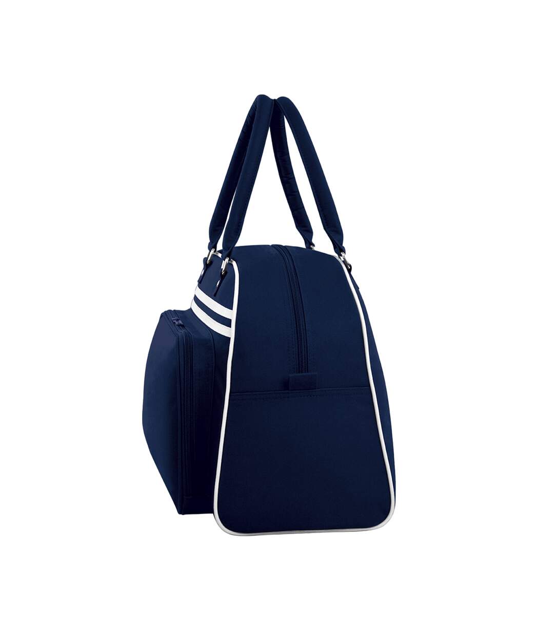 Sac de bowling taille unique bleu marine / blanc Bagbase-2