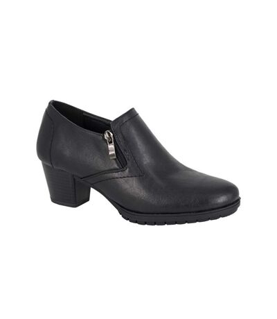 Boulevard Womens/Ladies PU Court Shoes (Black) - UTDF2340