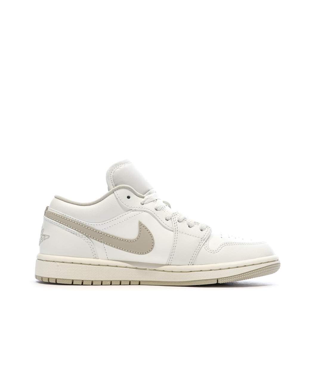 Basket écru/marron mixte nike air jordan 1 low-2