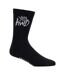 Pack Of 3  Mens Simplene Sports Socks  Black Kings Will Dream-2