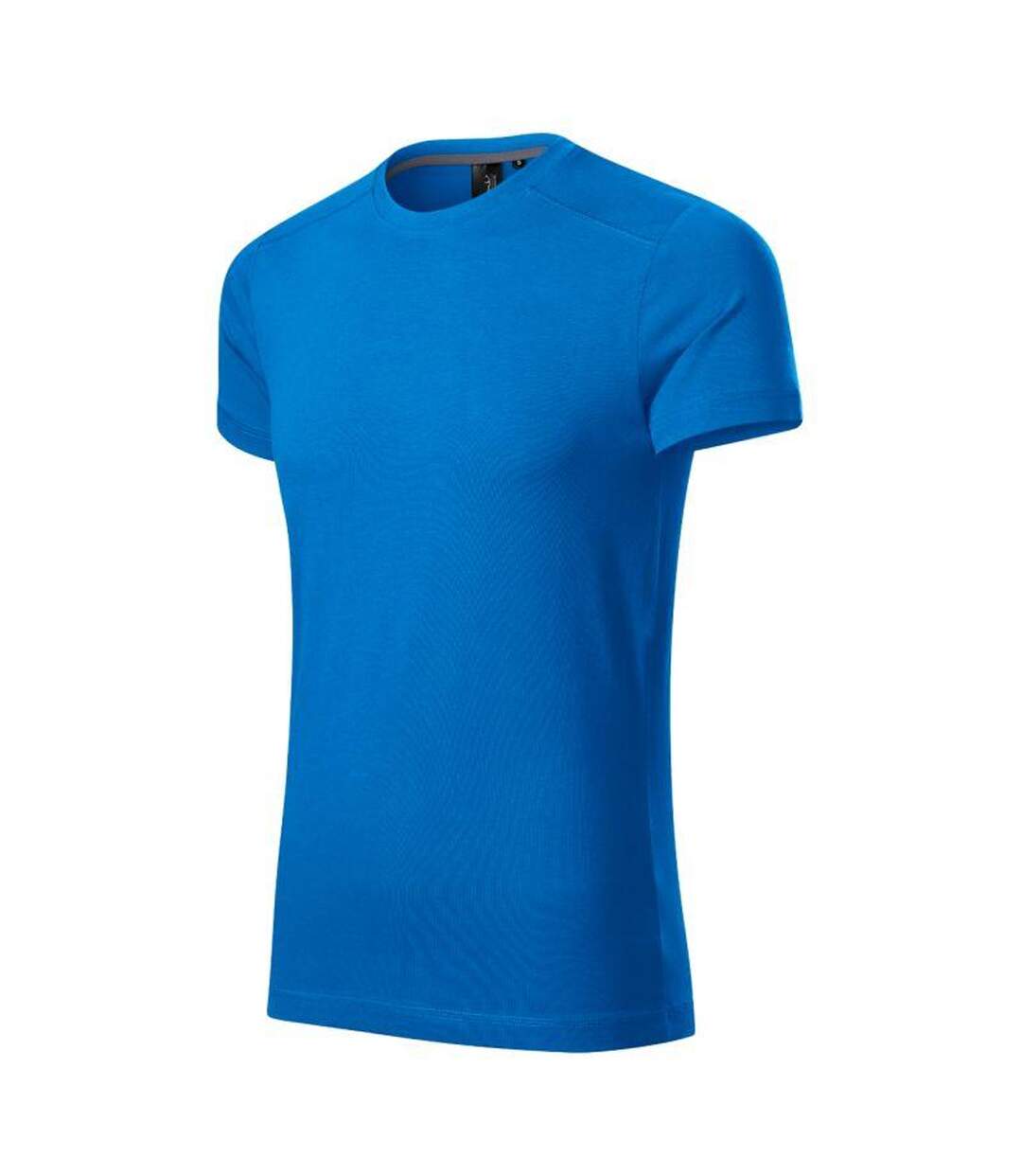 T-shirt Motif/style Uni Action Homme Bleu Clair Malfini-3