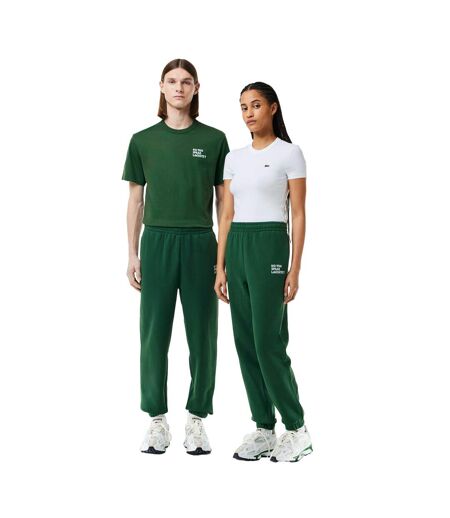 Unisex Adult Relaxed Fit Jogging Bottoms Green Lacoste