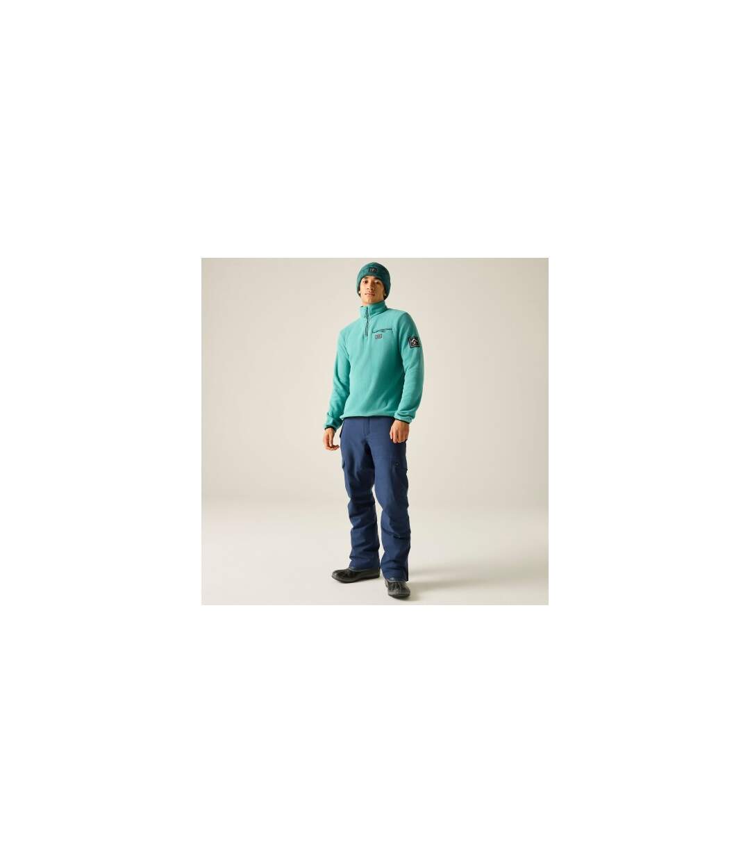 Mens Affinity Mountain Fleece Top Teal Dare 2B-1