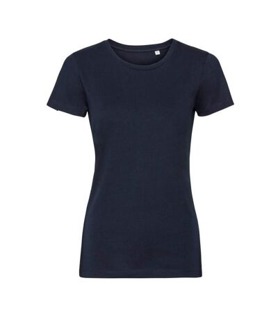 T-shirt femme bleu marine Russell Russell