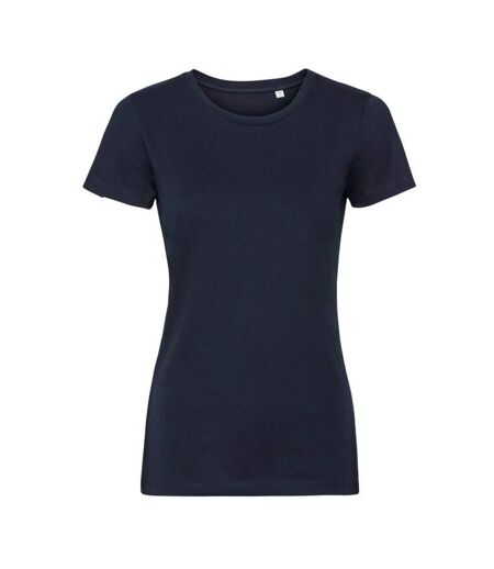 T-shirt femme bleu marine Russell