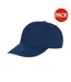 Lot de 2  casquettes houston adulte bleu marine Result-1