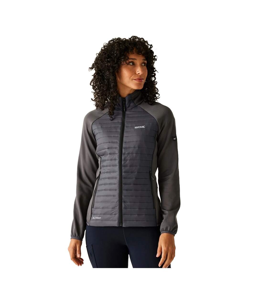 Veste Hybride Clumber Femme Gris Phoque Regatta-1