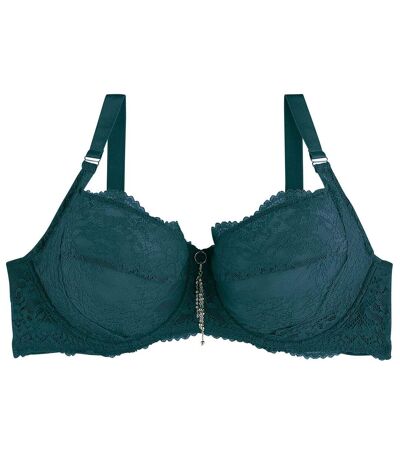 Soutien-gorge corbeille vert Tête à tête