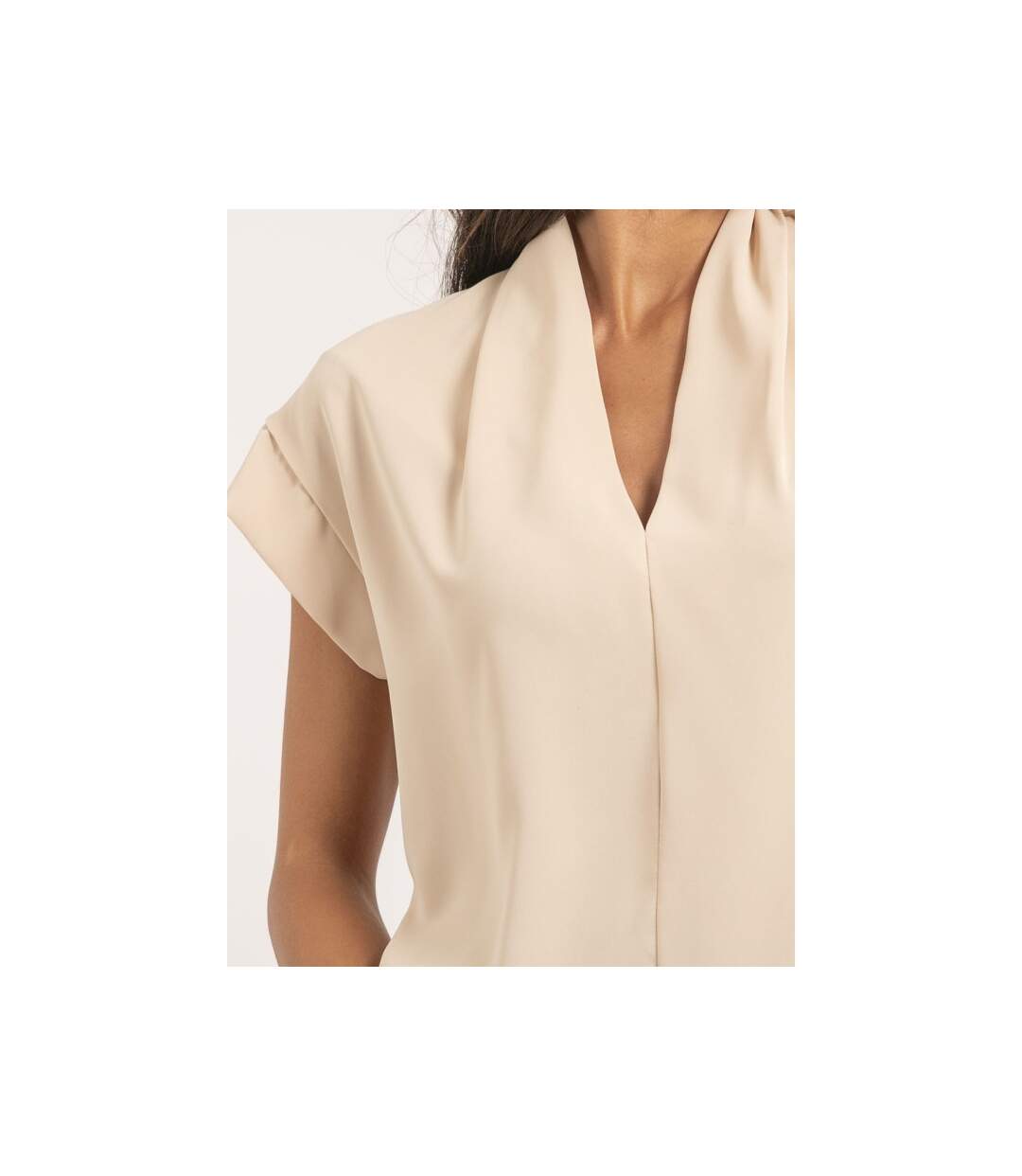 Blouse col V FATNA - Dona X Lisa-2
