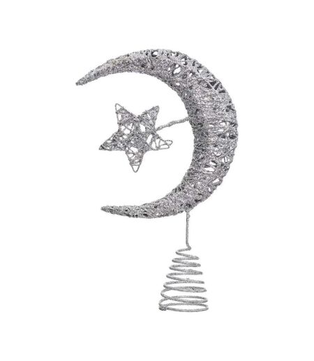 Cimier Lune Randonnée des Cimes 25cm Argent