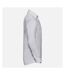 Russell Collection Mens Oxford Tailored Long-Sleeved Formal Shirt (White)