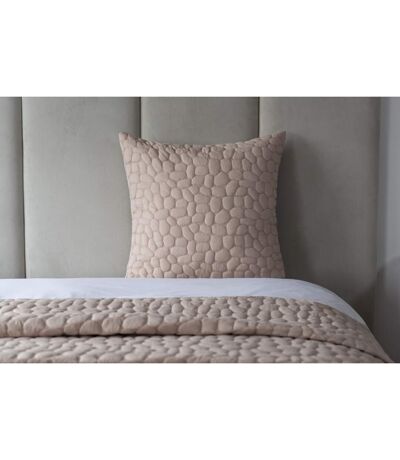 Porto continental pebble pillowcase latte Belledorm