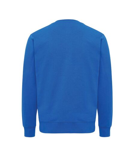 Unisex adult etosha recycled cotton lightweight sweatshirt royal blue Iqoniq