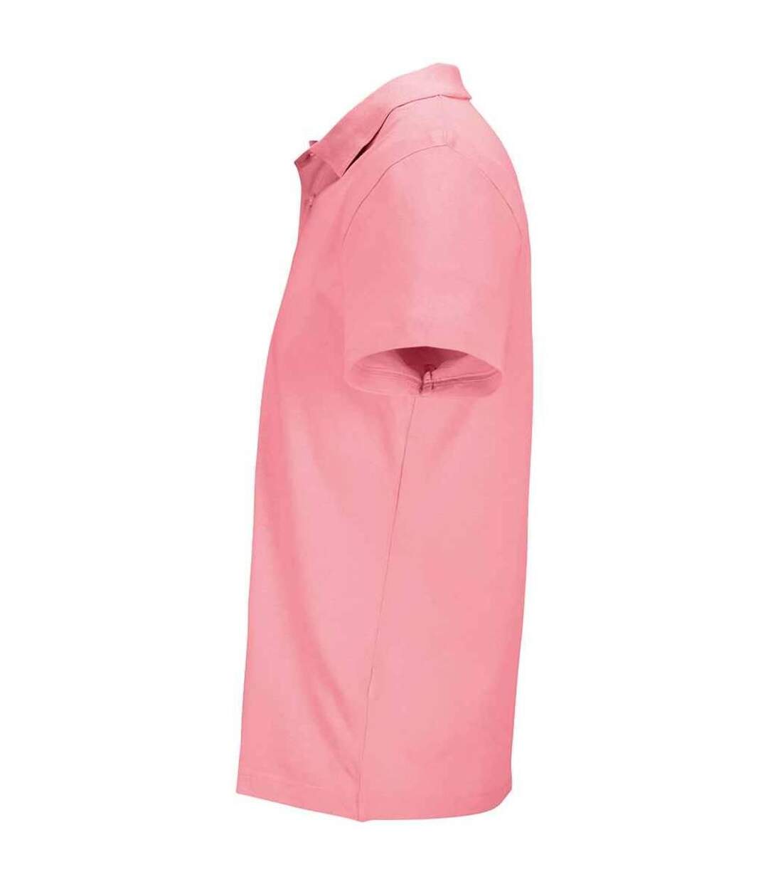 Unisex adult pulse pique polo shirt candy pink SOLS-3