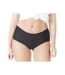 LADY PERFECT Boxer Femme Microfibre INVISIBLE Noir