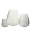 Vase Design en Verre Carreaux 31cm Transparent-2
