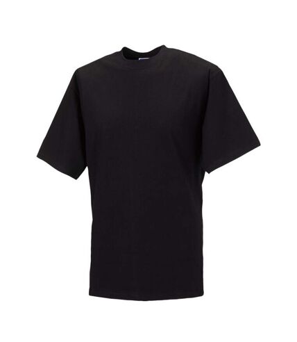 T-shirt manches courtes homme noir Russell Russell