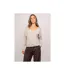 Pull maille fine col V paillettes KORAKA - Dona X Lisa-1