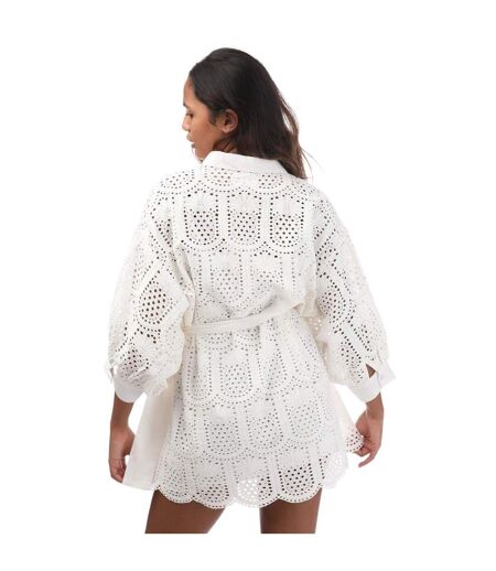 Robe Décontractée Femme Blanc Sundress
