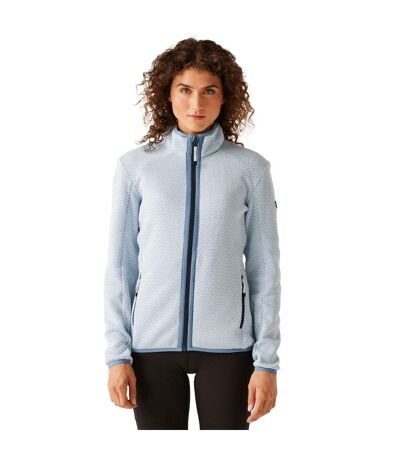 Womens/ladies Elzie Full Zip Fleece Jacket Clear Sky Regatta