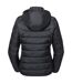 Russell Womens/Ladies Nano Hooded Jacket (Black)