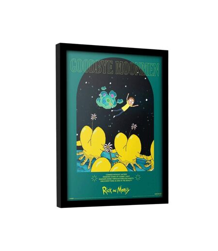 Rick And Morty Classrickal Goodbye Moonmen Print (Multicolored) (40cm x 30cm) - UTPM8187