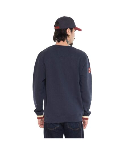 Sweat col rond en molleton avec écusson Lewis Vondutch
