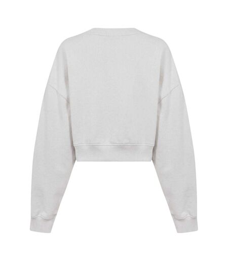 Sweat Court Institutional Femme Vert Pâle Calvin Klein