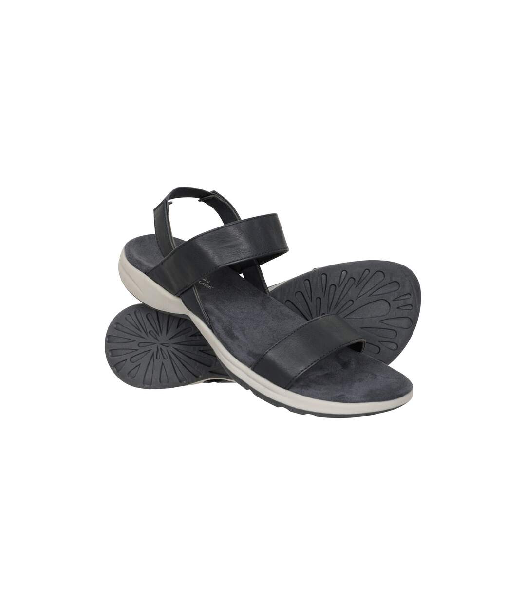 Womens/ladies breeze backstrap sandals navy Mountain Warehouse-1