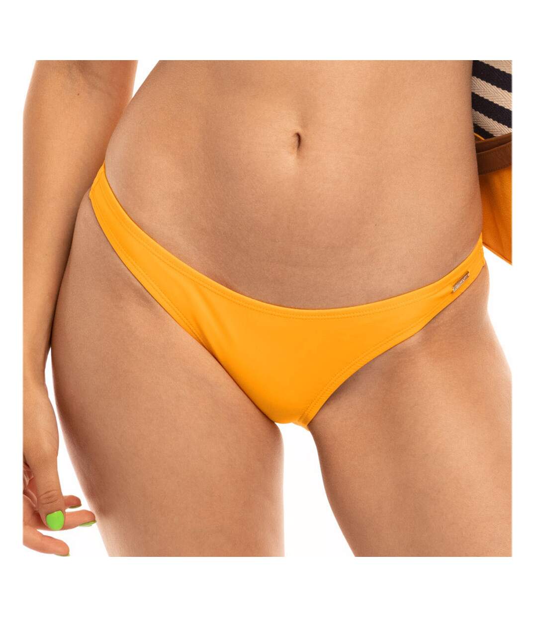 Bas de Bikini Jaune Femme Sun Project Brésilien-1